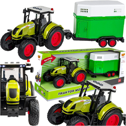 TRAKTOR Z PRZYCZEPĄ KONNĄ INTERAKTYWNY SMILY PLAY
