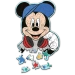 PUZZLE DREWNIANE JUNIOR 50 ELEMENTÓW W ŚWIECIE MYSZKI MICKEY 20199 TREFL