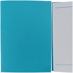 ZESZYT W PRZERYWANE LINIE A5 30 KARTEK NA ZAMÓWIENIE KREDOWY NIEBIESKI