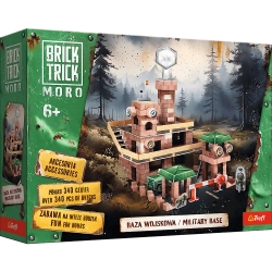 KLOCKI BRICK TRICK BUDUJ Z CEGŁY MORO BAZA WOJSKOWA 340 EL. TREFL