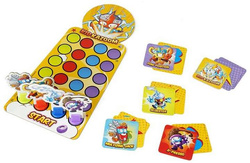 SUPERZINGS KABOOM GRA BITEWNA PLANSZOWA + FIGURKA