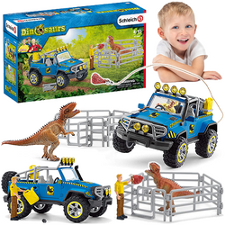 SCHLEICH SAMOCHÓD TERENOWY SUV Z MIEJSCEM DLA DINOZAURA FIGURKI 41464