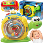 ZABAWKA INTERAKTYWNA ZAKRĘCONY ŚLIMAK DŹWIĘKI PL GRAJĄCY ŚWIECĄCY VTECH