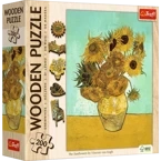 PUZZLE DREWNIANE 200 ELEMENTÓW SŁONECZNIKI VINCENT VAN GOGH  20249 TREFL