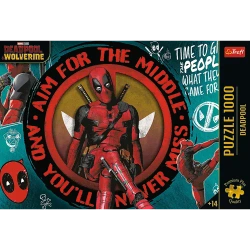 PUZZLE 1000 ELEMENTÓW PREMIUM PLUS DEADPOOL MARVEL 10835 TREFL
