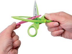 NOŻYCZKI KREATYWNE OZDOBNE 5 WYMIENNYCH OSTRZY O RÓŻNYCH WZORACH MAPED