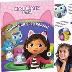 KSIĄŻKA KSIĄŻECZKA KOCI DOMEK GABI DOMEK DO GÓRY KOTAMI BAJKA TREFL