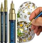 MARKER OLEJOWY SCHNEIDER MAXX 271 1-2 MM pisze trudnej powierzchni  ZŁOTY