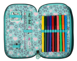 PIÓRNIK PODWÓJNY Z WYPOSAŻ. MY LITTLE FRIEND KOTEK