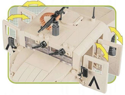 KLOCKI COBI POJAZD NATO AAT - DESERT SAND 24303