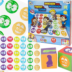 TWIST GRA ZRĘCZNOŚCIOWA RODZINNA TOWARZYSKA RUCHOWA GAMESHUB MATA IMPREZOWA