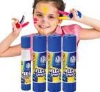 KLEJ W SZTYFCIE SZKOLNY BIUROWY ZMYWALNY BEZBARWNY MOCNY 8g ASTRA - 3 szt.