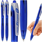 DŁUGOPIS OLEJOWY Z ZATYCZKĄ NIEBIESKI REXGRIP BIUROWY PILOT - 2 sztuki