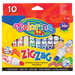 FLAMASTRY WZORKI ZIG ZAG  10 KOL COLORINO 