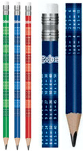 OŁÓWEK SZKOLNY ZE ŚCIĄGĄ TABLICZKĄ MNOŻENIA GUMKĄ COLORINO KIDS - 3 sztuki