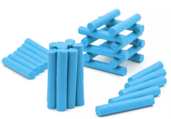 PLASTELINA W LASECZKACH SZKOLNA MONA ELASTYCZNA MAJEWSKI JASNONIEBIESKA 1kg