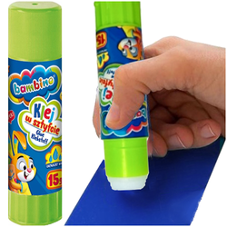 KLEJ W SZTYFCIE BAMBINO 15g MINI ZOO MOCNY BEZBARWNY SZKOLNY - 2 szt.