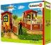 SCHLEICH FARM WORLD WIZYTA W OTWARTEJ STAJNI KONIE BOKSY FIGURKI 72116