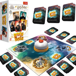 HARRY POTTER GRA PLANSZOWA RODZINNA ZRĘCZNOŚCIOWA BOOM BOOM TREFL 02199