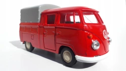 VOLKSWAGEN T1 DOUBLE CABIN PICK UP METALOWY SAMOCHÓD KOLEKCJONERSKI WELLY