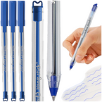 DŁUGOPIS NIEBIESKI PELIKAN HANG STICK 1.0mm BIUROWY Z ZATYCZKĄ - 3 szt.