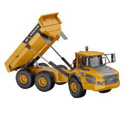 WYWROTKA ZDALNIE STEROWANA VOLVO A40G DUŻA RC 1:20 ŚWIATŁA DŹWIĘK NAPĘD 6x6