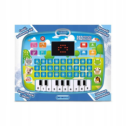 PAD EDUKACYJNY TABLET DLA DZIECI E-EDU INTERAKTYWNY EKRAN LED UCZY I BAWI