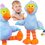 ULICA SEZAMKOWA WIELKI PTAK PINO MASKOTKA 38CM WHITEHOUSE PRZYTULANKA