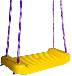 HUŚTAWKA DLA DZIECI OGRODOWA DESKA NA SZNURKACH