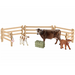 SCHLEICH FARM WORLD KROWA I DWA CIELAKI ZESTAW FIGUREK Z AKCESORIAMI 42392