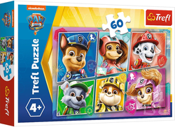 PUZZLE PSI PATROL MOVIE 60 ELEMENTÓW - TREFL 17368