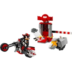 LEGO SONIC SHADOW THE HEDGEHOG UCIECZKA FIGURKI 196 ELEMENTÓW 76995