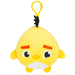 ANGRY BIRDS SQUASHY PODGIES BRELOK PLUSZOWY 12 cm ŻÓŁTY PTAK CHUCK