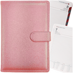 KALENDARZ KSIĄŻKOWY DZIENNY A5 2026 ZAPIĘCIE TERMINARZ HOLOGRAM RÓŻOWY