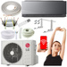 KLIMATYZACJA LG ARTLCOOL AI SOFT AIR MIRROR 2,5 kW ZESTAW MONTAŻOWY 3 MB