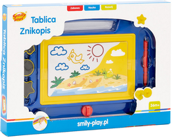 TABLICA MAGNETYCZNA ZNIKOPIS Z UCHWYTEM SMILY PLAY