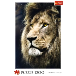 PUZZLE 1500 ELEMENTÓW LEW PORTRET LWA UKŁADANKA 26139 TREFL