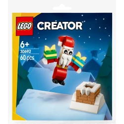 LEGO CREATOR ŚWIĘTY MIKOŁAJ I ŚWIĄTECZNY KOMIN KLOCKI 62 EL. 30692
