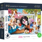 PUZZLE 1000 ELEMENTÓW DOGGY FRIENDSHIP PSIAKI UKŁADANKA 10698 TREFL PRIME