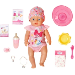 LALKA INTERAKTYWNA MAGICZNA DZIEWCZYNA BOBAS NA NOCNIKU 43CM BABY BORN