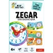GRA EDUKACYJNA DLA DZIECI ZEGAR MAŁY ODKRYWCA UKŁADANKA TREFL 02809