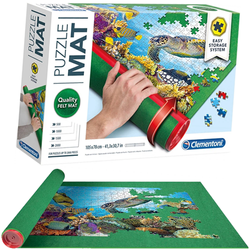 MATA DO UKŁADANIA PUZZLI PRZENOŚNA 500-2000 ELEMENTÓW 105x78CM CLEMENTONI