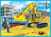 PUZZLE 4W1 DUŻE MASZYNY BUDOWLANE 34353 - TREFL