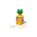 KLOCKI LEGO POJEMNIK NA DŁUGOPISY - ANANAS 41906