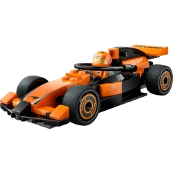 LEGO CITY KIEROWCA F1 BOLID MCLAREN SAMOCHÓD WYŚCIGOWY POMARAŃCZOWY 60442