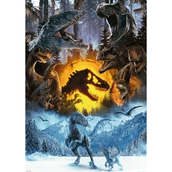 PUZZLE 1000 JURASSIC WORLD DINOZAURY PARK JURAJSKI UKŁADANKA TREFL 10939