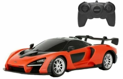 MCLAREN SENNA SAMOCHÓD ZDALNIE STEROWANY R/C 1:24 POMARAŃCZOWY RASTAR