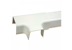 TRÓJNIK DO KORYTKA INSTALACYJNEGO KLIMATYZACJI BIAŁY TYP 08 80x60 MM
