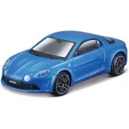 ALPINE A110 NIEBIESKI SAMOCHÓD METALOWY AUTO MODEL BBURAGO 1:43