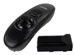 SAMOLOT ZDALNIE STEROWANY MYŚLIWIEC NIEBIESKI PILOT R/C PIANKOWY ŚWIATŁA